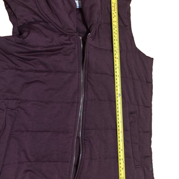 Columbia Omni-Heat Purple Puffer Vest SUPER SOFT Womens Size Small - Picture 8 of 8